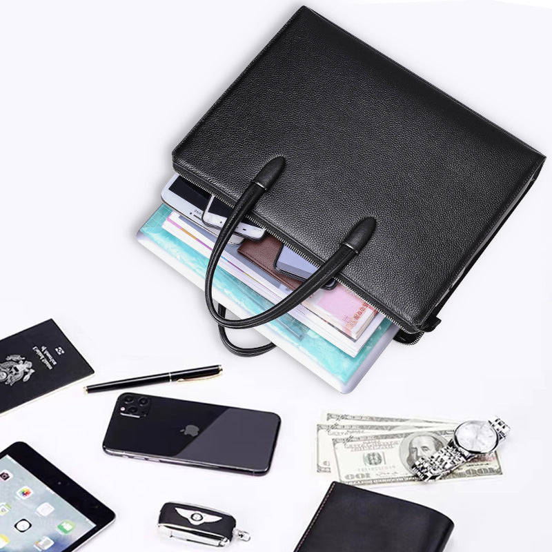 Men's Fingerprint Lock Business Briefcase