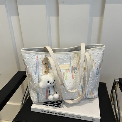 Cute texture pendant shoulder bag