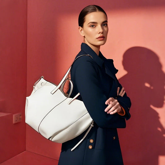 Genuine Leather Tote