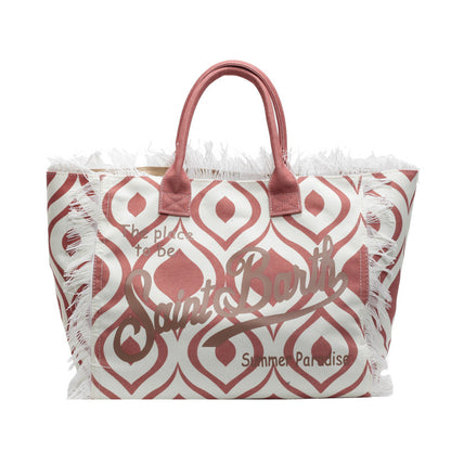 Letter Tassel Canvas Bag