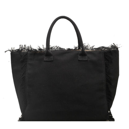 Letter Tassel Canvas Bag