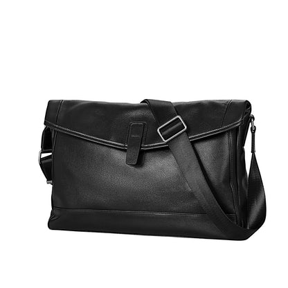 Genuine Leather Men's Casual Shoulder Bag